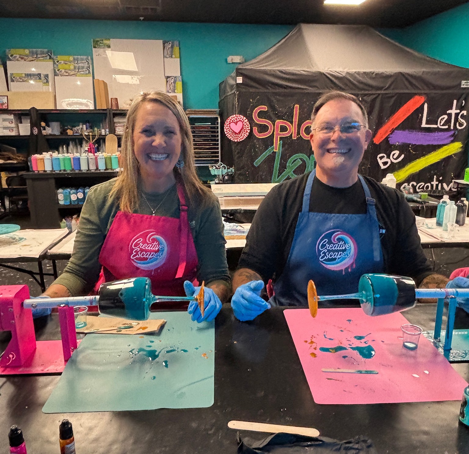Custom resin tumbler workshop Hilton Head SC