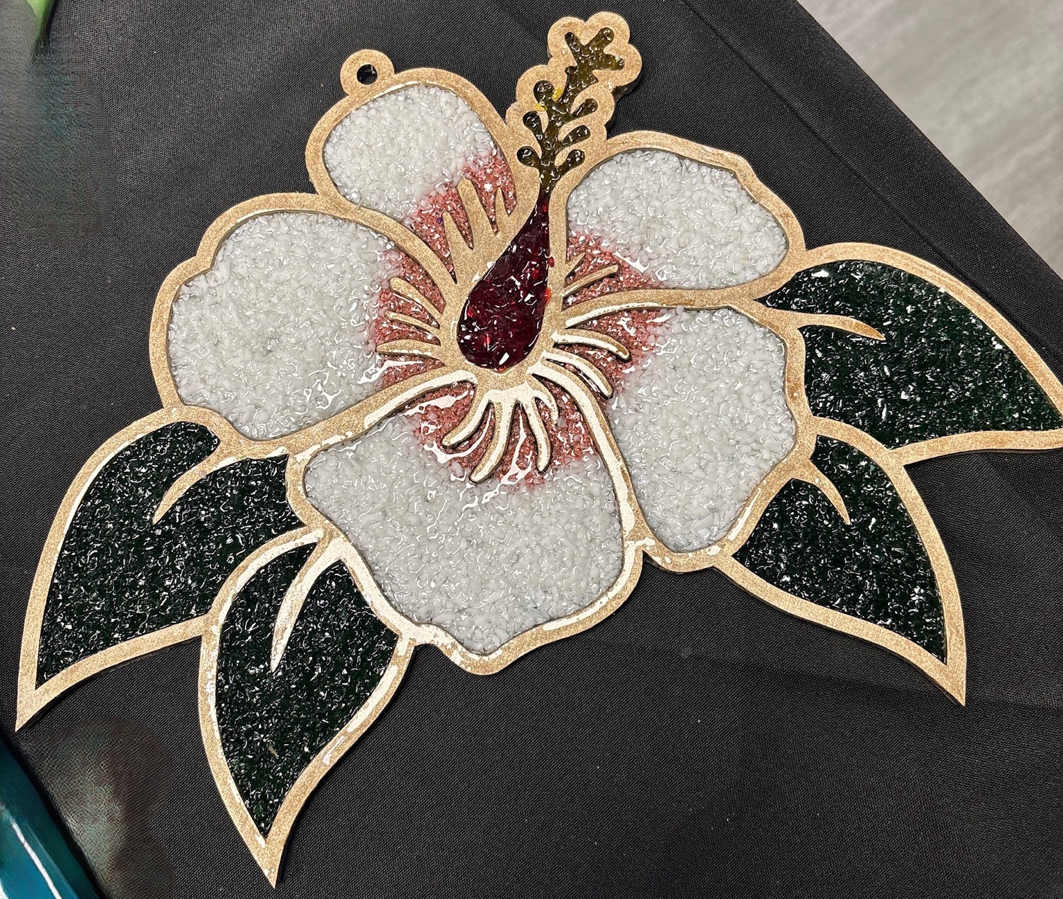 Custom resin glass art class Hilton Head Island SC